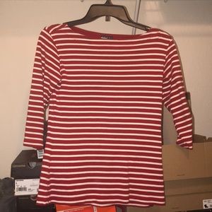 Red Tommy Hilfiger Shirt